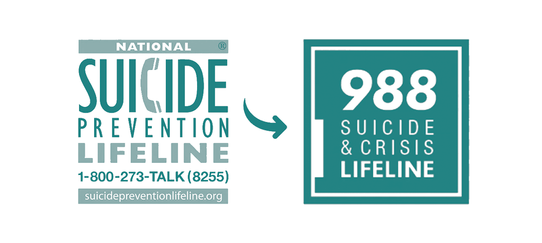 Suicide Prevention and Crisis Hotline Logo